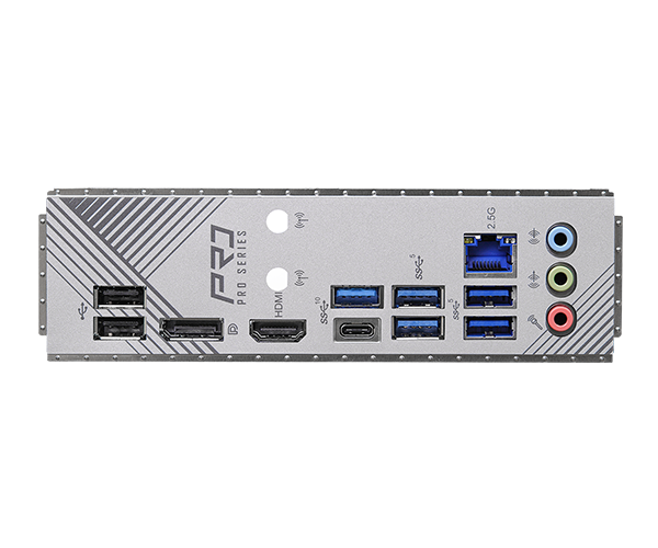 PLACA ASROCK B760 PRO RS, LGA 1700, DDR5 7200MHZ (OC), M.2(PCIE GEN4X4), PCIE 5.0, ATX.