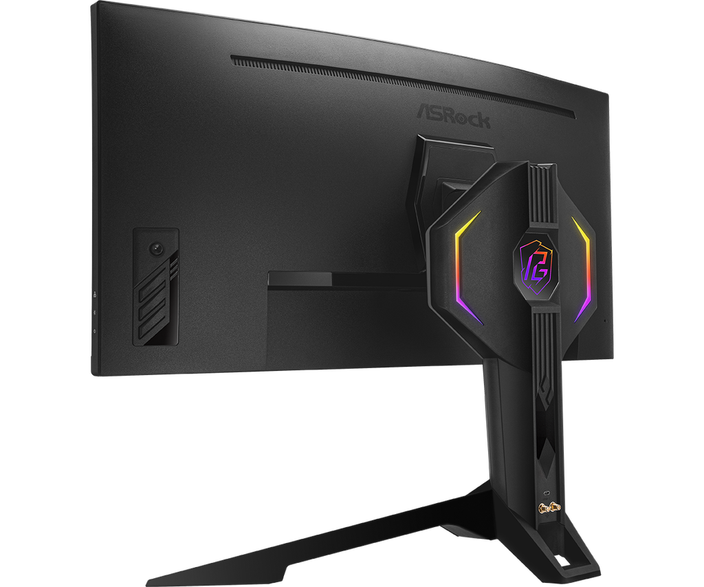 MONITOR GAMING CURVO ASROCK PG34WQ15R3A PHANTOM 34" VA-WQHD (3440X1440) 1500R, 165HZ, 1MS, WIFI, RGB