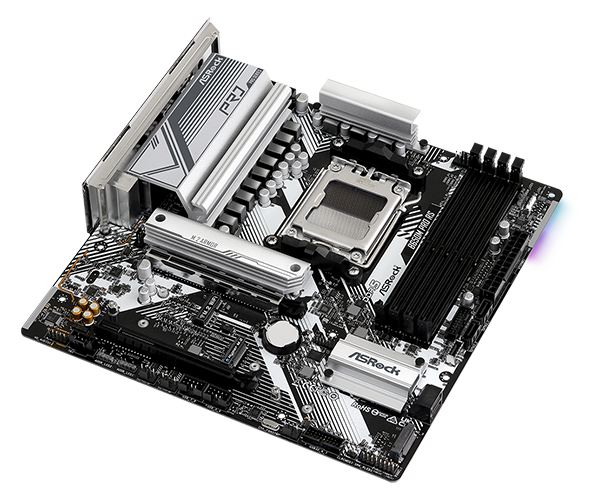 PLACA ASROCK B650M PRO RS, AMD AM5, DDR5 7200+ MHZ (OC), M.2 (PCIE GEN5 X4), PCIE 4.0 .