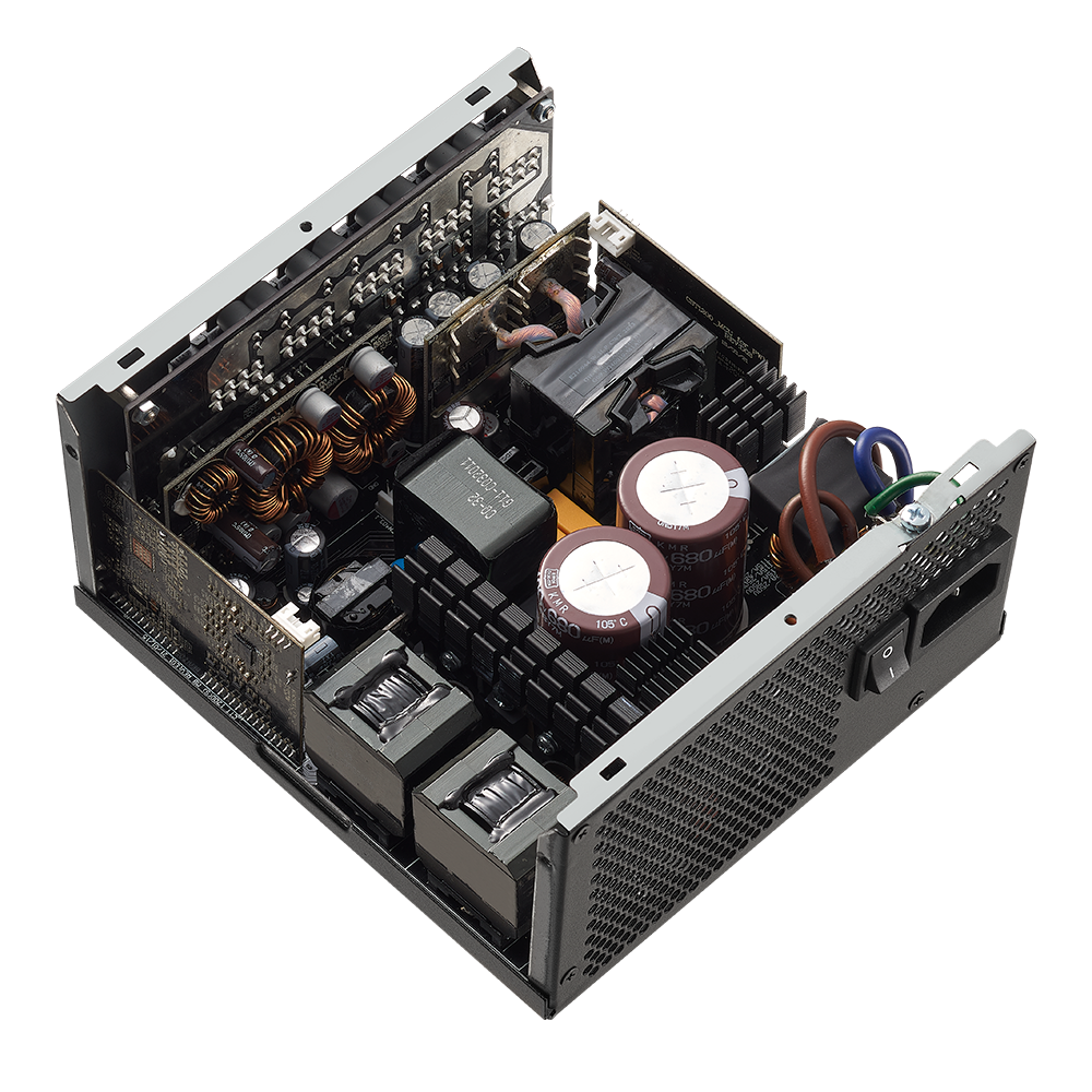 FUENTE DE PODER - ATX - ADATA XPG - CYBERCORE 1300P-BKCUS - 1300 W - 80 PLUS PLATINUM -  MODULAR