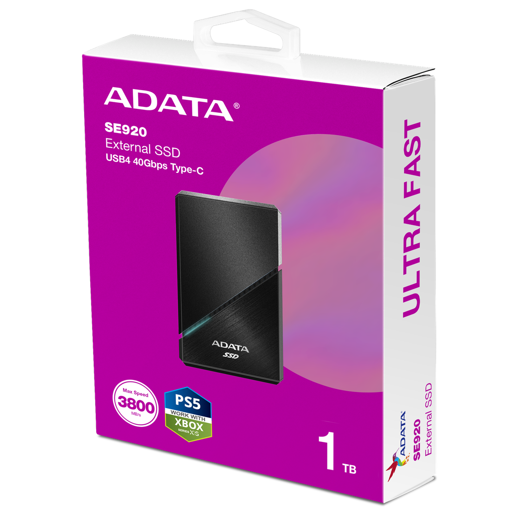 ALMACENAMINTO SOLIDO EXTERNO- SSD - ADATA - ELITE SE920 - 1 TB  - USB 3.2