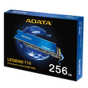 UNIDAD DE ESTADO SOLIDO - M.2 PCIE 3.0 NVME - ADATA - LEGEND 710 - 256GB  -  C/DISIPADOR