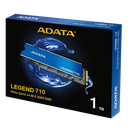 UNIDAD DE ESTADO SOLIDO - M.2 PCIE 3.0 NVME - ADATA - LEGEND 710 - 1TB 2400/1600A -  C/DISIPADOR