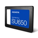 UNIDAD DE ESTADO SOLIDO - ADATA - SU650 -  256GB SSD SATA 2.5"