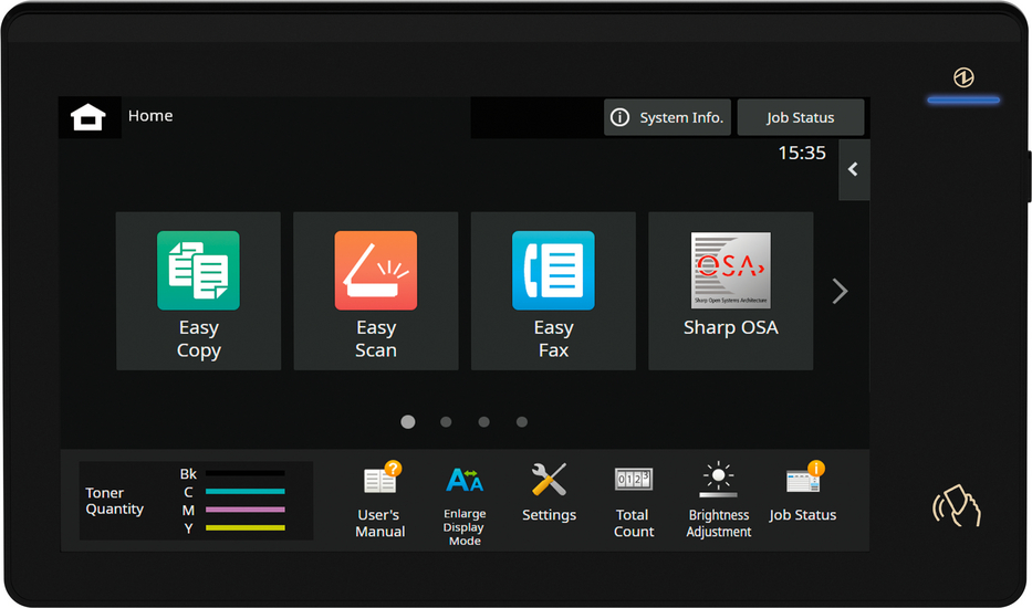 MULTIFUNCIONAL LASER BP-70C31A COLOR A3 SHARP + BPDE12 + BPTU10