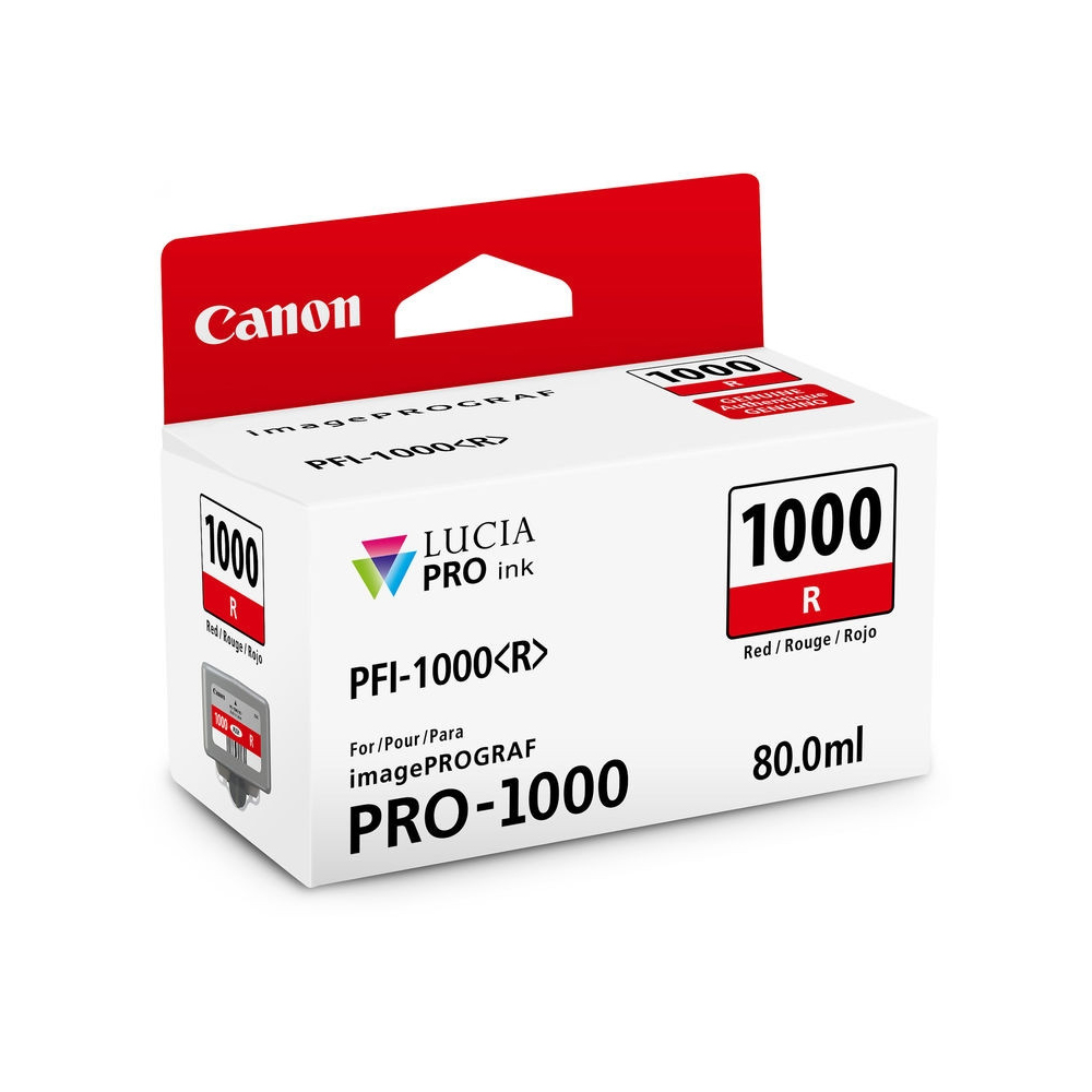 TANQUE DE TINTA PFI-1000 RED LAM
