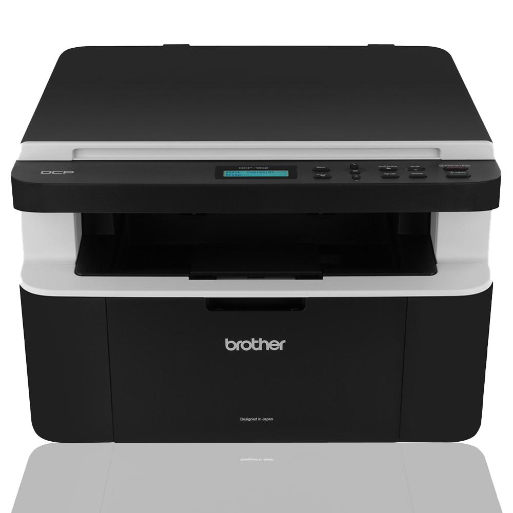 MULTIFUNCIONAL LASER DCP 1602 BN A4 BROTHER (20 PPM)