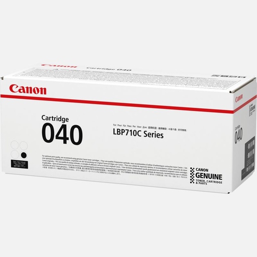 [ILICAV0460C001AA] CARTUCHO LASER CANON 040 P/LBP712CX BLACK