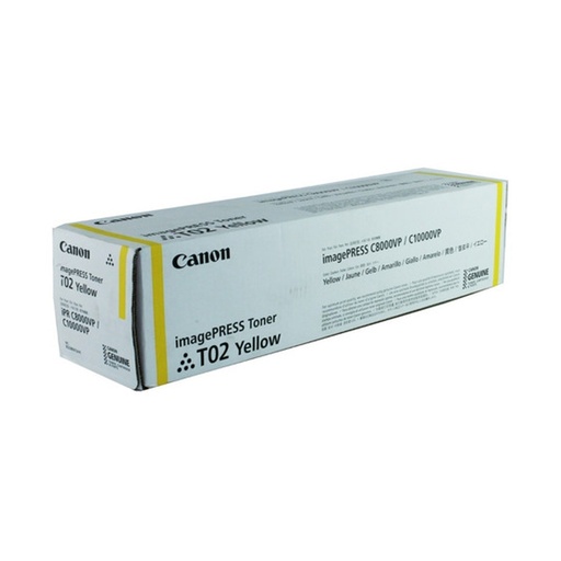 [PDICAV8532B001AA] TONER CANON T02 YELLOW